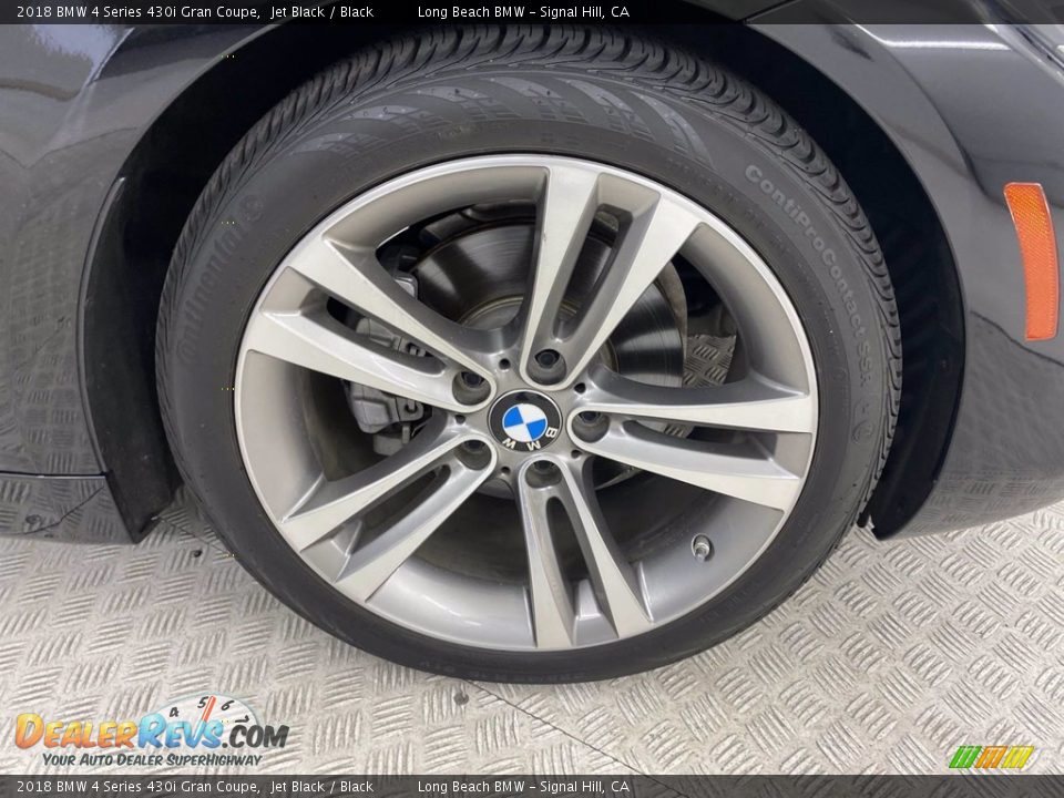 2018 BMW 4 Series 430i Gran Coupe Jet Black / Black Photo #6