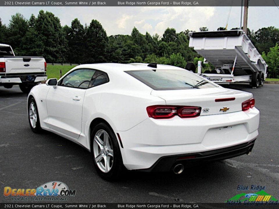 2021 Chevrolet Camaro LT Coupe Summit White / Jet Black Photo #3