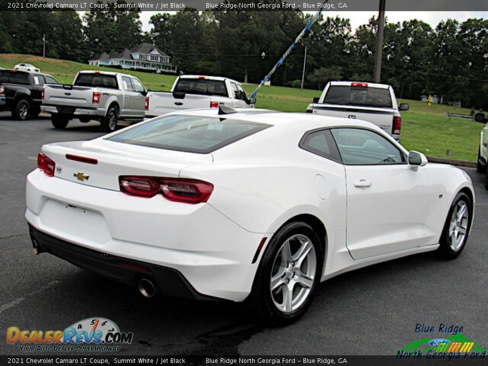 2021 Chevrolet Camaro LT Coupe Summit White / Jet Black Photo #5