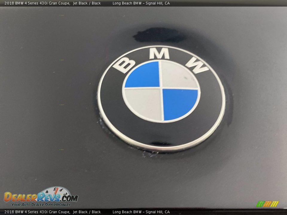 2018 BMW 4 Series 430i Gran Coupe Jet Black / Black Photo #10