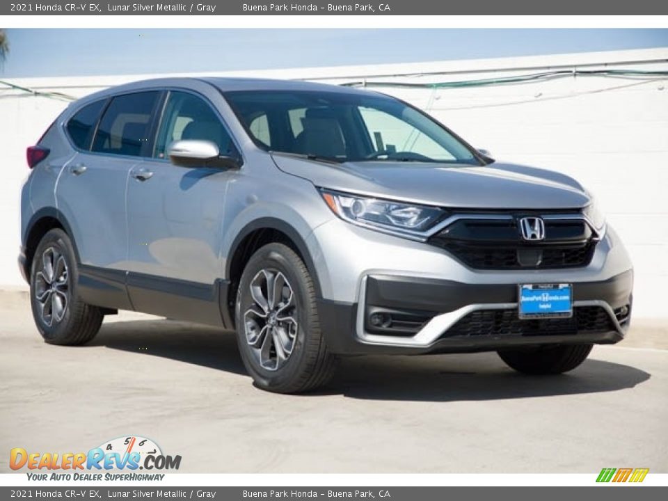 2021 Honda CR-V EX Lunar Silver Metallic / Gray Photo #1