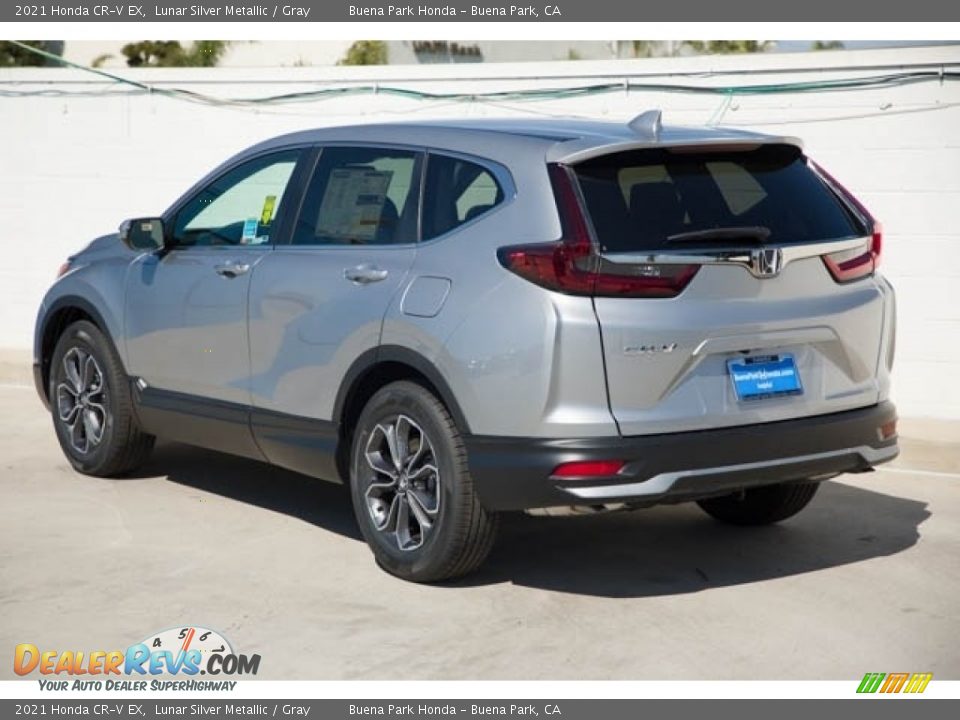 2021 Honda CR-V EX Lunar Silver Metallic / Gray Photo #2