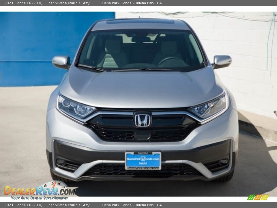 2021 Honda CR-V EX Lunar Silver Metallic / Gray Photo #3