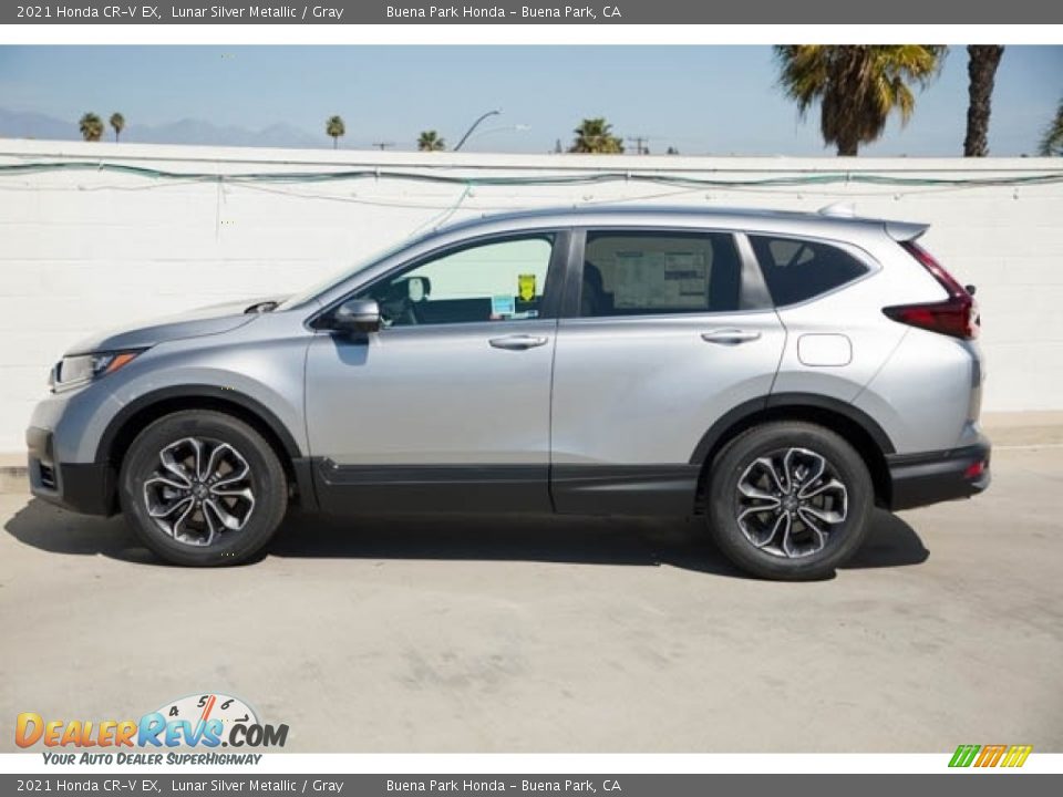 2021 Honda CR-V EX Lunar Silver Metallic / Gray Photo #4