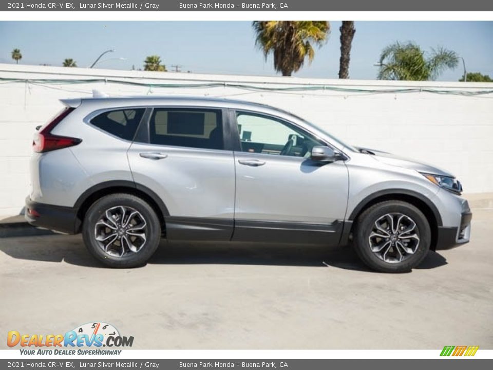 2021 Honda CR-V EX Lunar Silver Metallic / Gray Photo #6