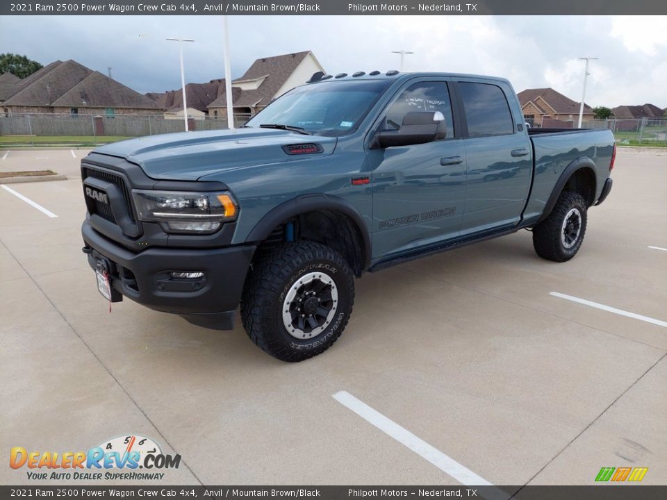 Front 3/4 View of 2021 Ram 2500 Power Wagon Crew Cab 4x4 Photo #3