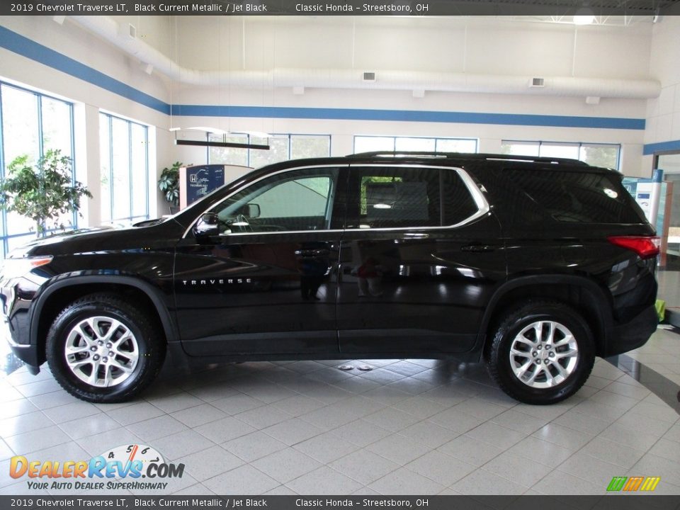 2019 Chevrolet Traverse LT Black Current Metallic / Jet Black Photo #10