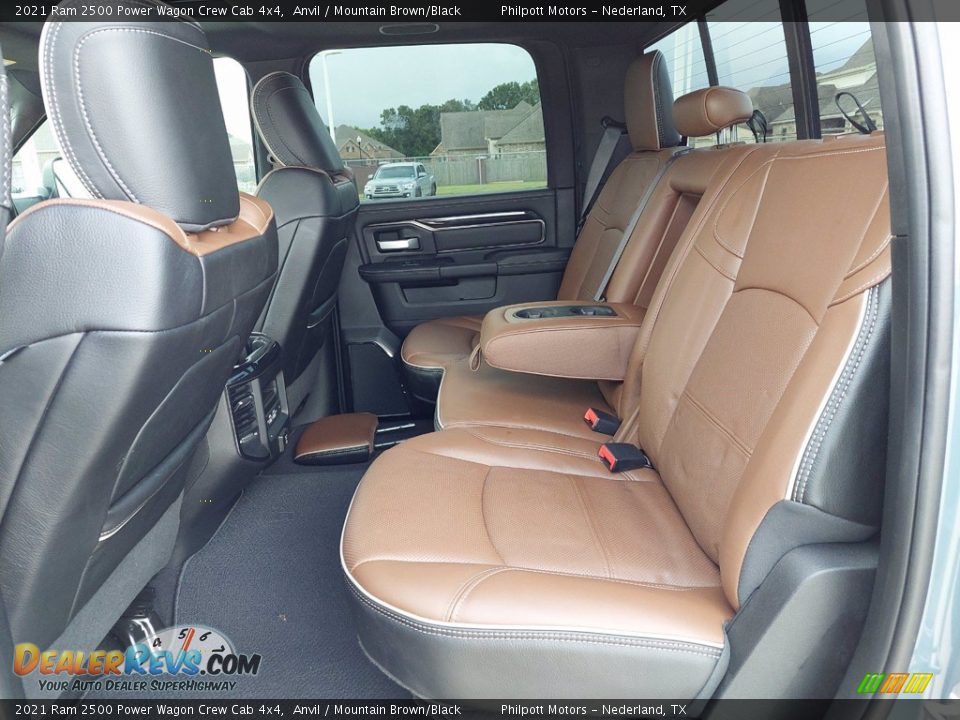 Rear Seat of 2021 Ram 2500 Power Wagon Crew Cab 4x4 Photo #12
