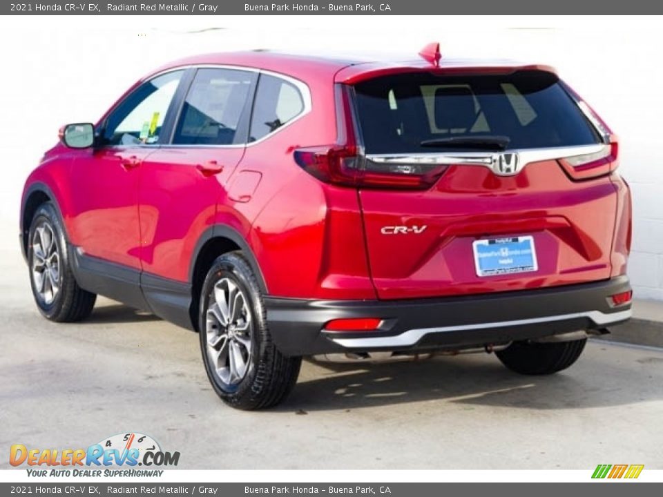 2021 Honda CR-V EX Radiant Red Metallic / Gray Photo #2