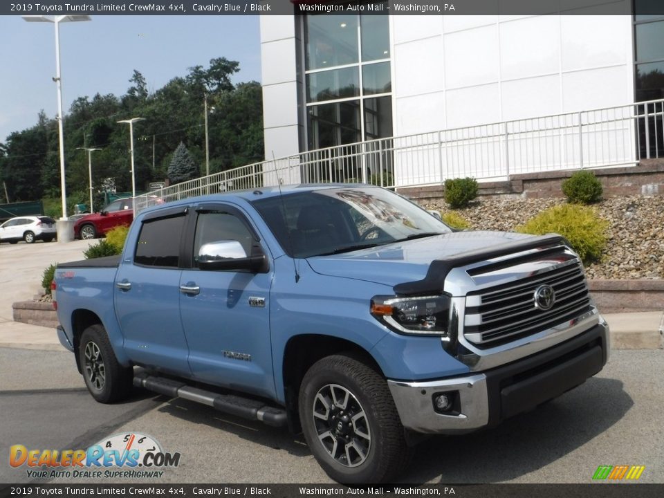 2019 Toyota Tundra Limited CrewMax 4x4 Cavalry Blue / Black Photo #1