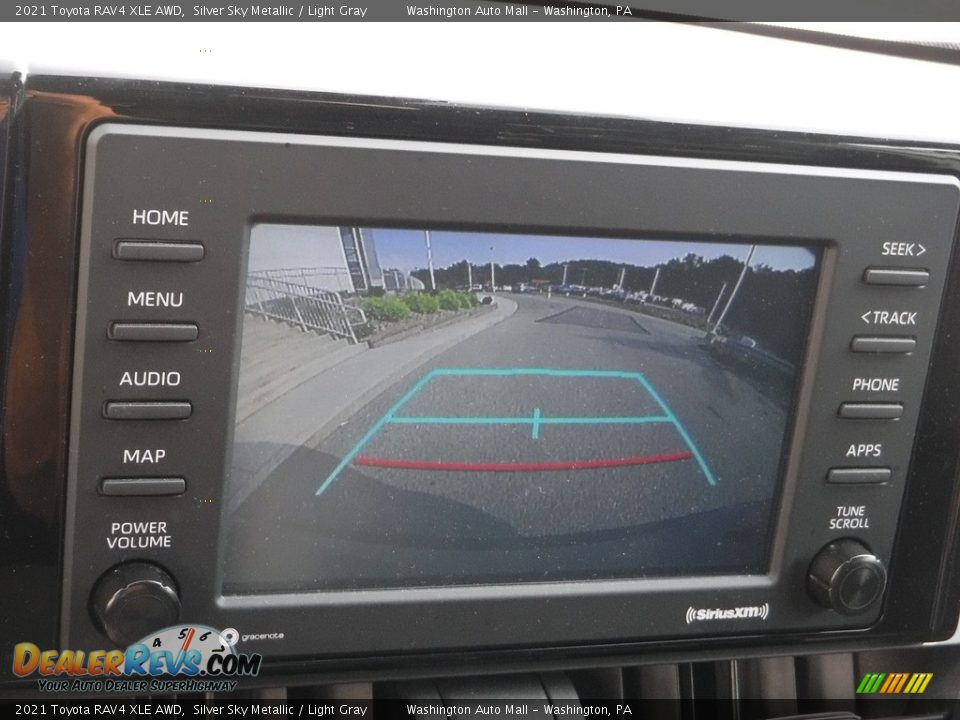 2021 Toyota RAV4 XLE AWD Silver Sky Metallic / Light Gray Photo #4