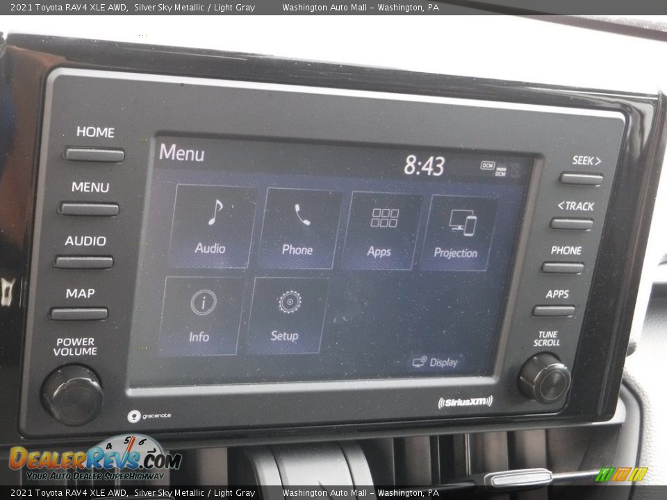 2021 Toyota RAV4 XLE AWD Silver Sky Metallic / Light Gray Photo #5