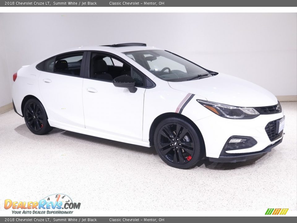 2018 Chevrolet Cruze LT Summit White / Jet Black Photo #1