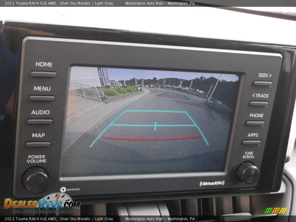 2021 Toyota RAV4 XLE AWD Silver Sky Metallic / Light Gray Photo #6