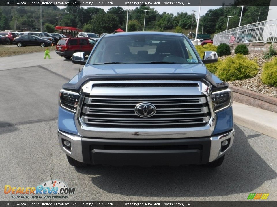 2019 Toyota Tundra Limited CrewMax 4x4 Cavalry Blue / Black Photo #12