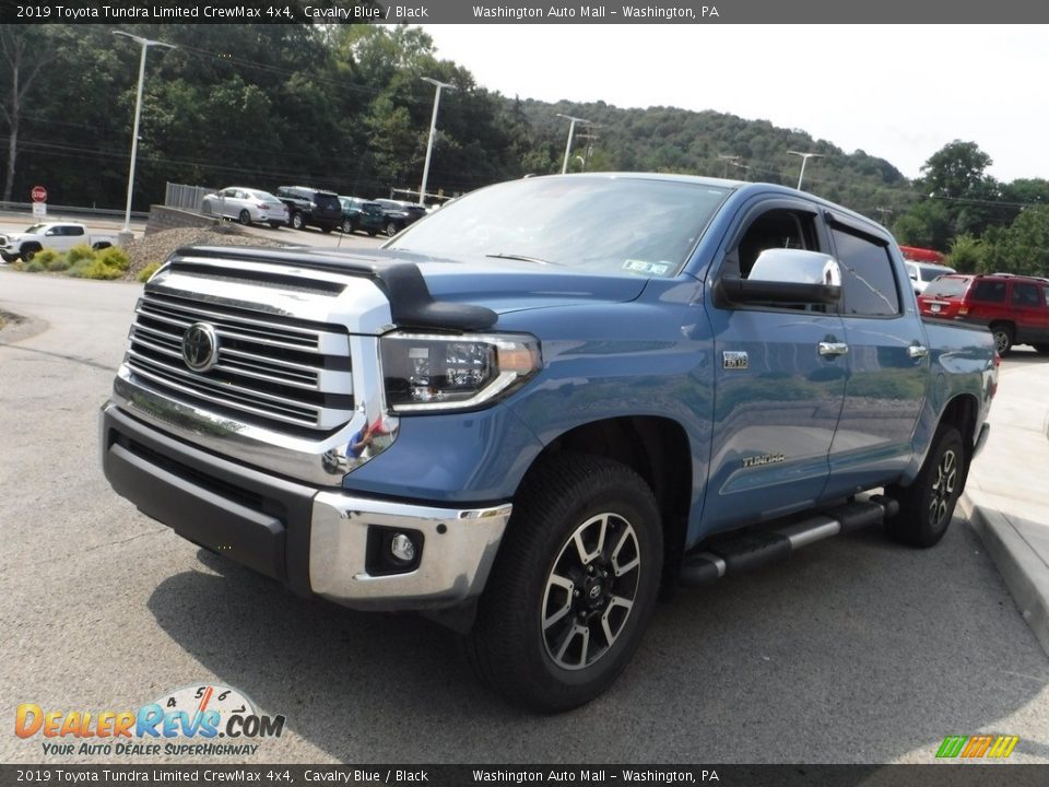 2019 Toyota Tundra Limited CrewMax 4x4 Cavalry Blue / Black Photo #13