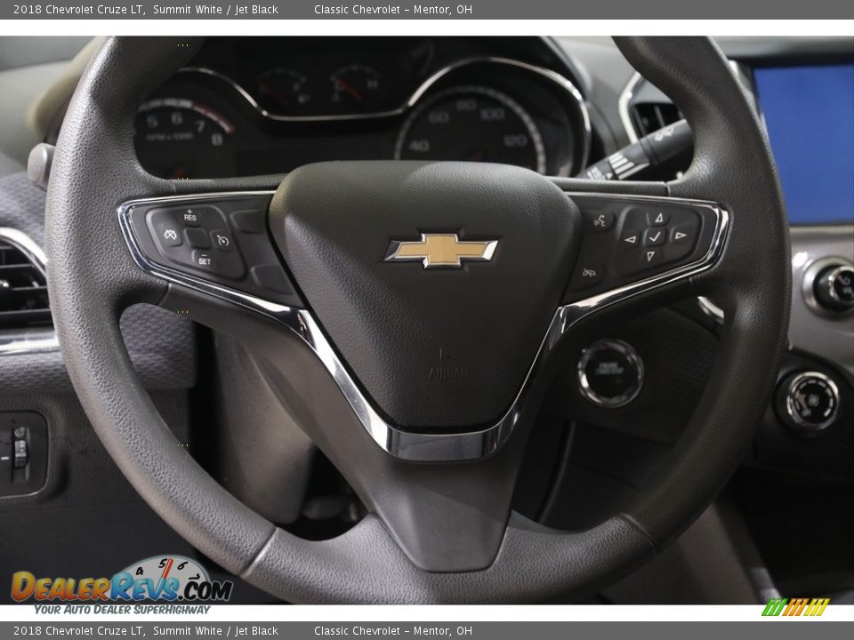 2018 Chevrolet Cruze LT Summit White / Jet Black Photo #7