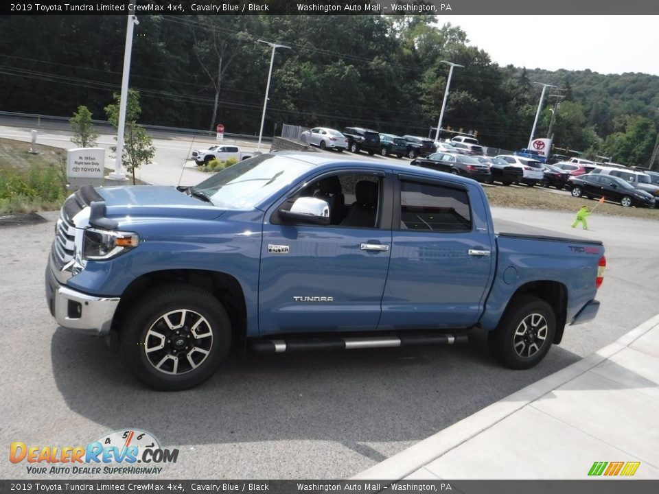 2019 Toyota Tundra Limited CrewMax 4x4 Cavalry Blue / Black Photo #14