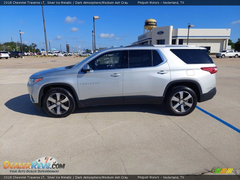 Silver Ice Metallic 2018 Chevrolet Traverse LT Photo #3