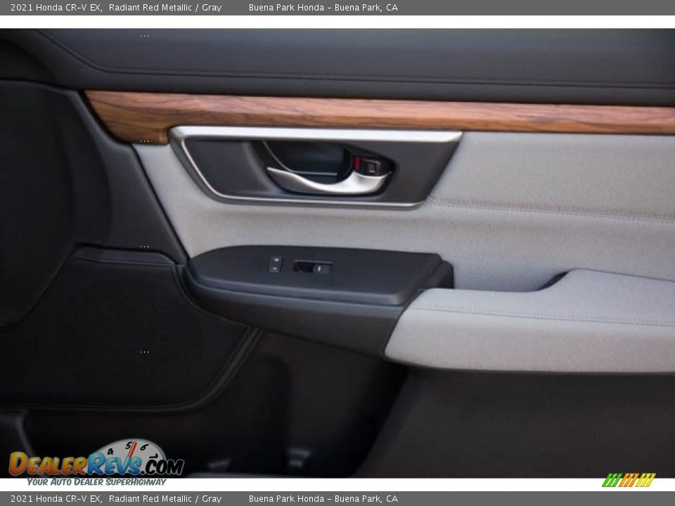 2021 Honda CR-V EX Radiant Red Metallic / Gray Photo #35