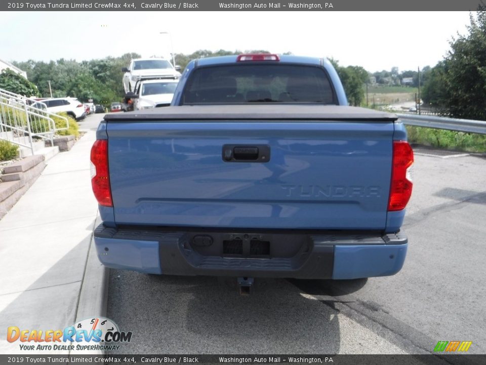 2019 Toyota Tundra Limited CrewMax 4x4 Cavalry Blue / Black Photo #16