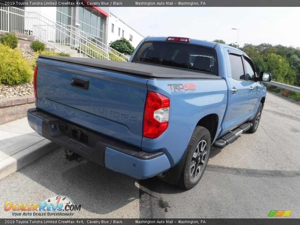 2019 Toyota Tundra Limited CrewMax 4x4 Cavalry Blue / Black Photo #17