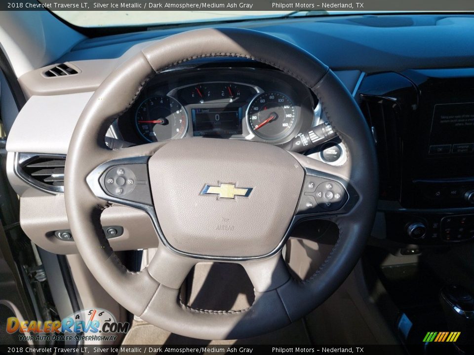 2018 Chevrolet Traverse LT Steering Wheel Photo #14