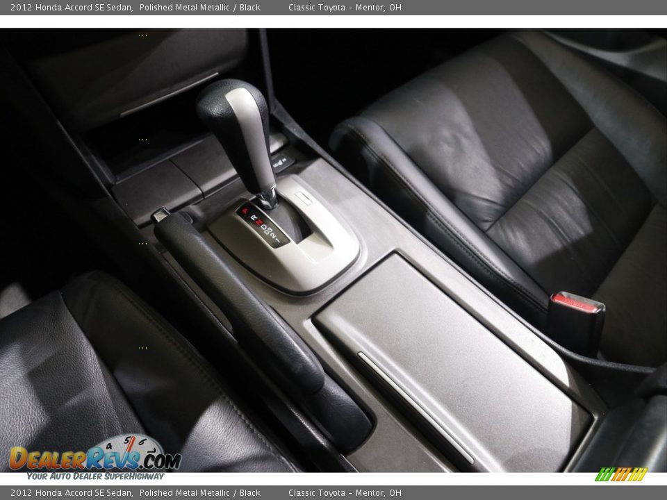2012 Honda Accord SE Sedan Polished Metal Metallic / Black Photo #11