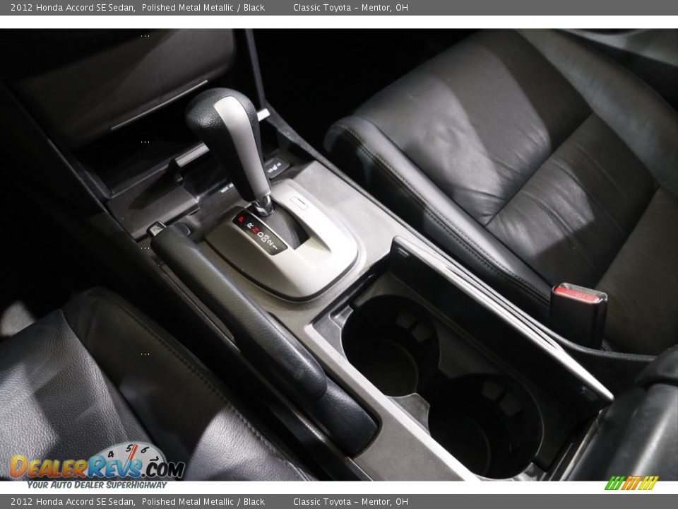 2012 Honda Accord SE Sedan Polished Metal Metallic / Black Photo #12