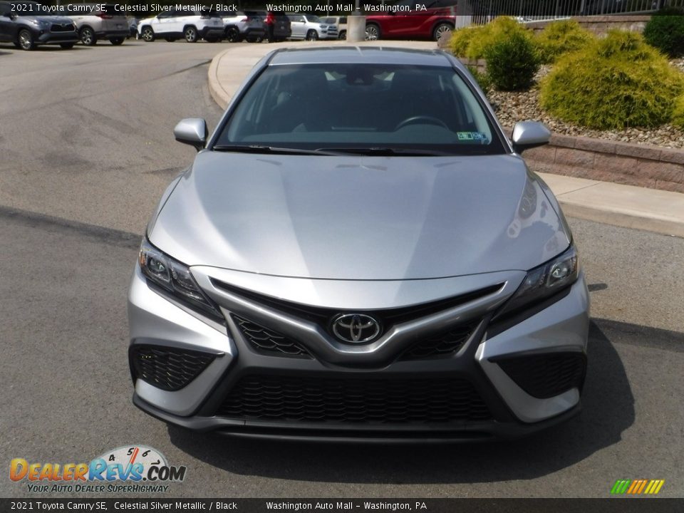 2021 Toyota Camry SE Celestial Silver Metallic / Black Photo #10