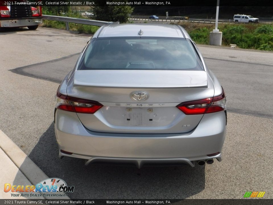 2021 Toyota Camry SE Celestial Silver Metallic / Black Photo #14