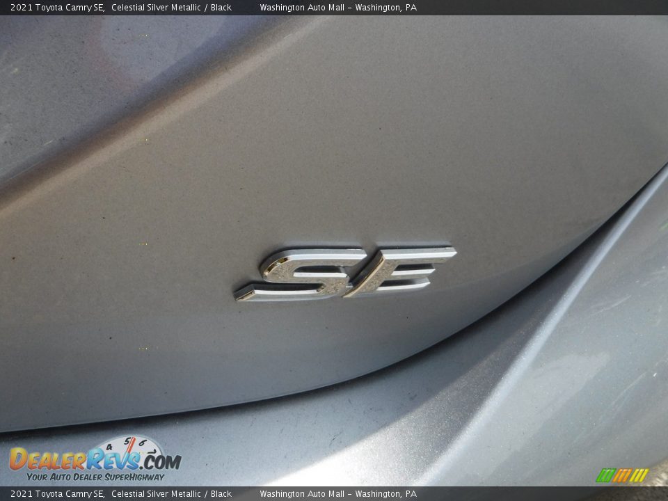 2021 Toyota Camry SE Celestial Silver Metallic / Black Photo #16