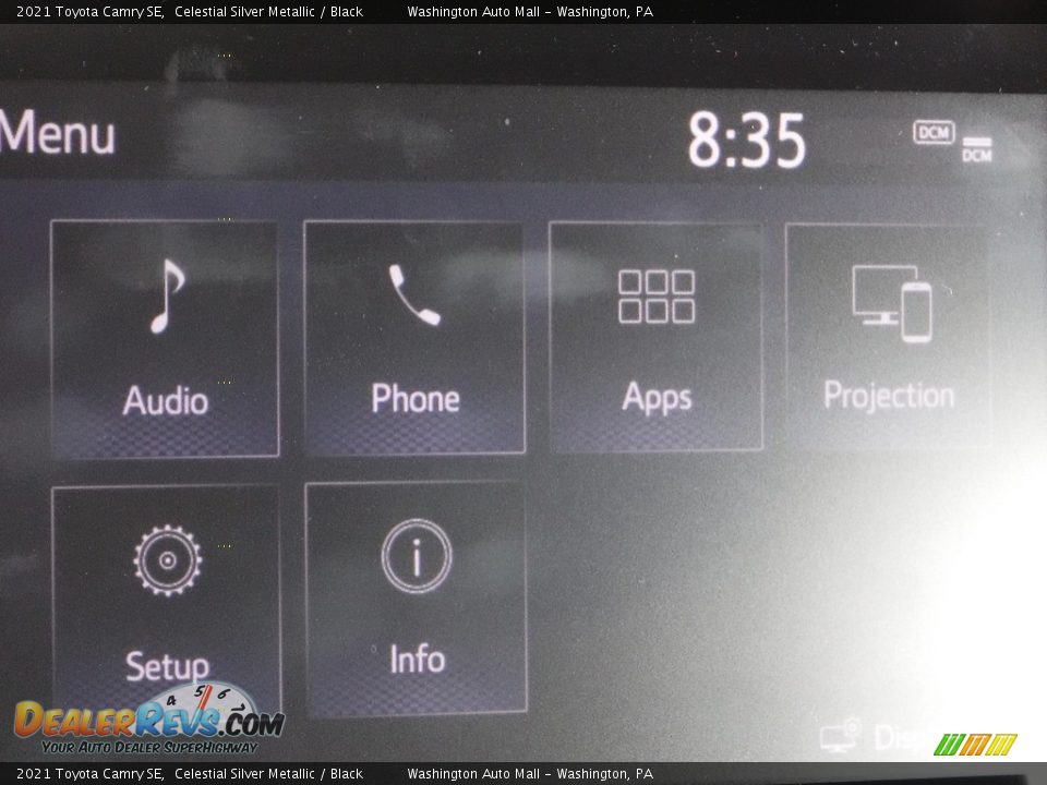 2021 Toyota Camry SE Celestial Silver Metallic / Black Photo #5
