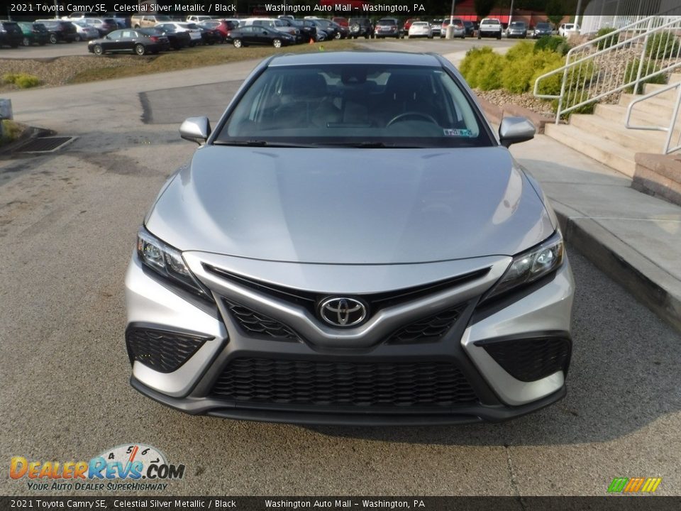 2021 Toyota Camry SE Celestial Silver Metallic / Black Photo #10