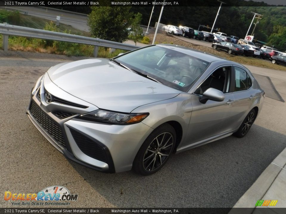 2021 Toyota Camry SE Celestial Silver Metallic / Black Photo #11