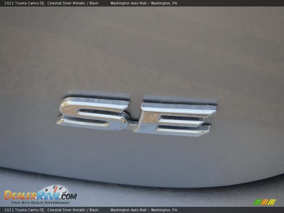 2021 Toyota Camry SE Celestial Silver Metallic / Black Photo #17