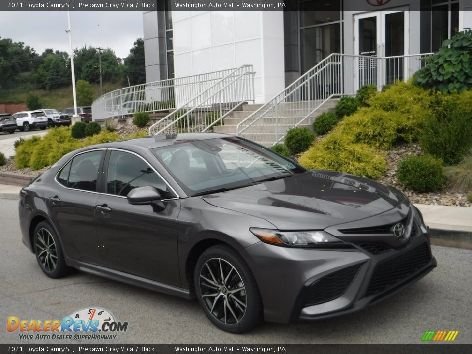 2021 Toyota Camry SE Predawn Gray Mica / Black Photo #1