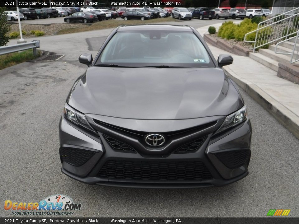 2021 Toyota Camry SE Predawn Gray Mica / Black Photo #11