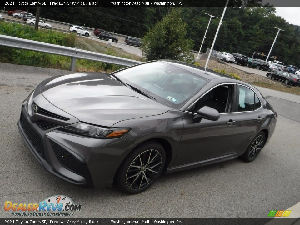 2021 Toyota Camry SE Predawn Gray Mica / Black Photo #12