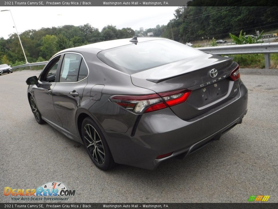 2021 Toyota Camry SE Predawn Gray Mica / Black Photo #14