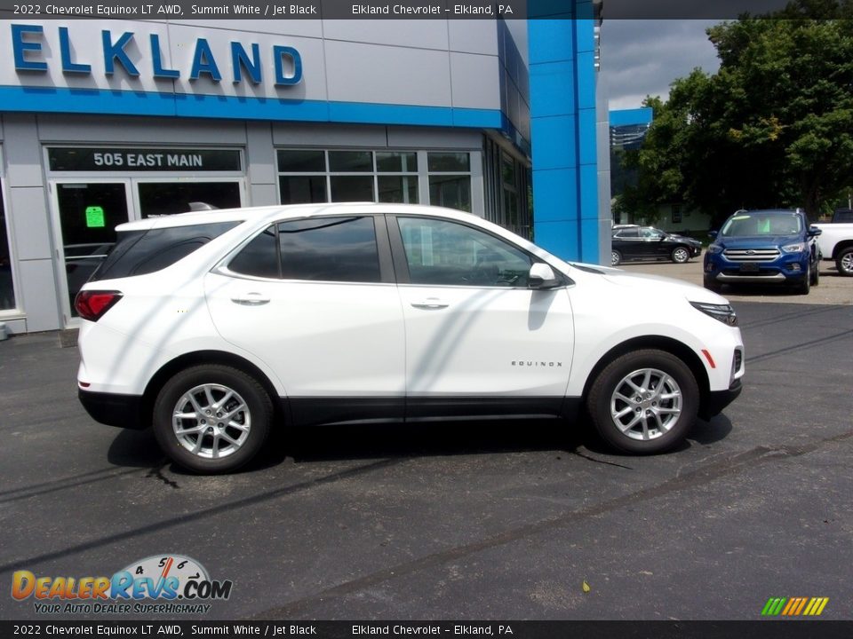 2022 Chevrolet Equinox LT AWD Summit White / Jet Black Photo #2