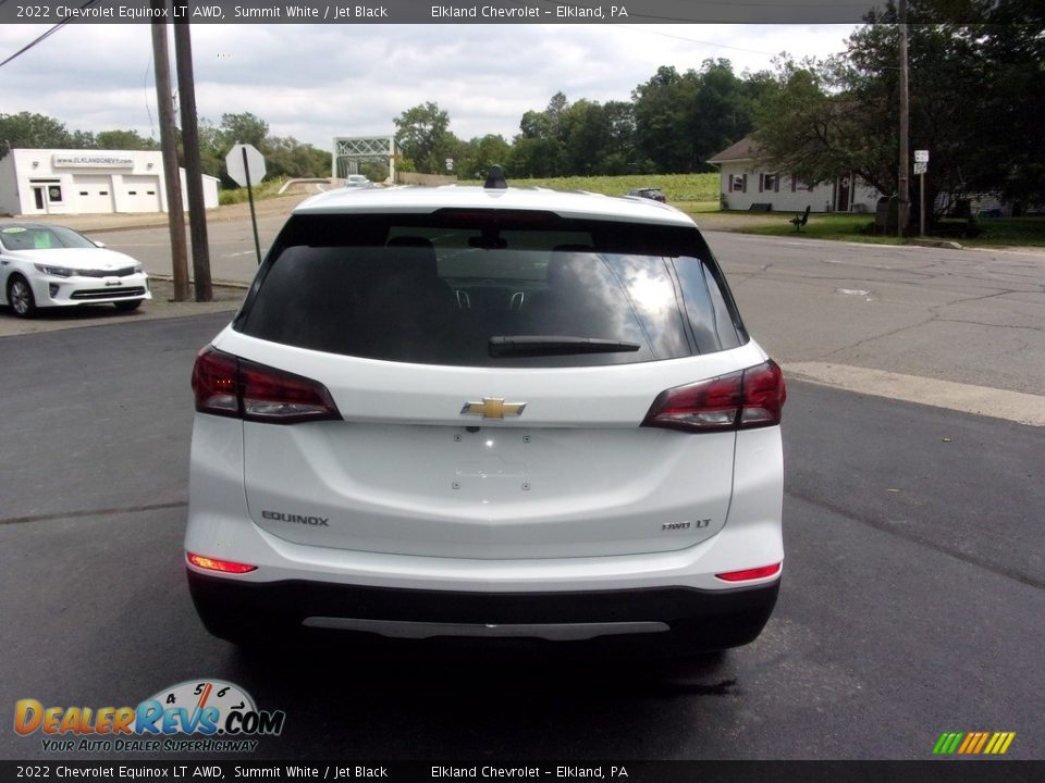 2022 Chevrolet Equinox LT AWD Summit White / Jet Black Photo #4