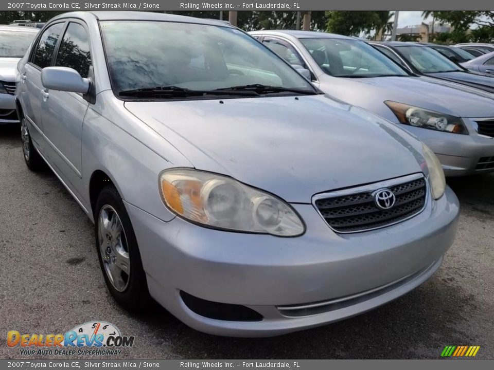 2007 Toyota Corolla CE Silver Streak Mica / Stone Photo #1