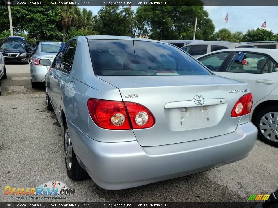 2007 Toyota Corolla CE Silver Streak Mica / Stone Photo #2