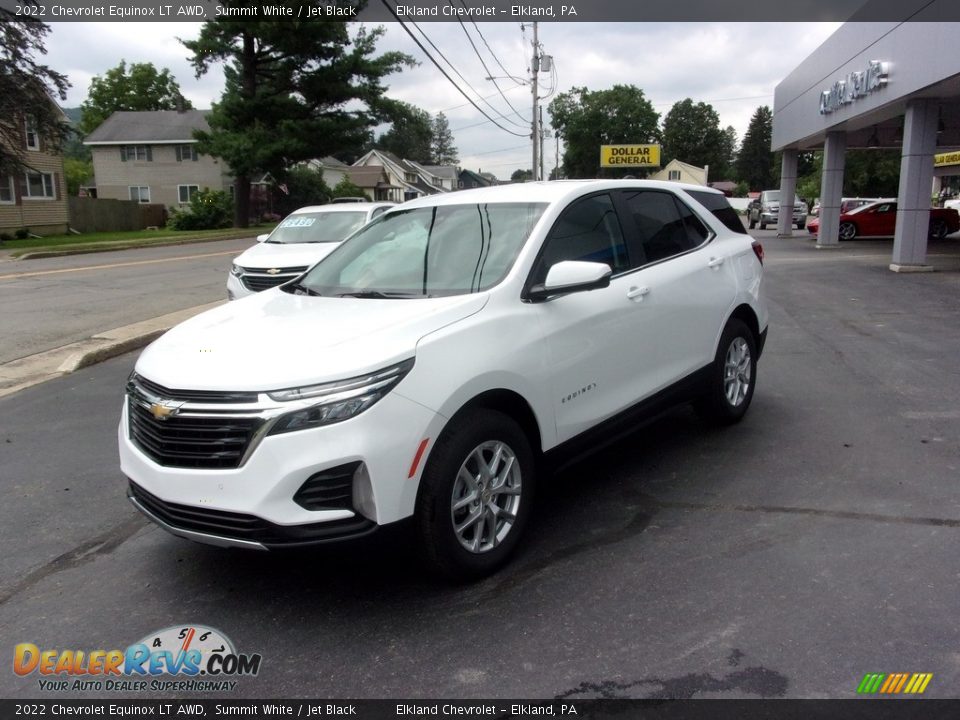 2022 Chevrolet Equinox LT AWD Summit White / Jet Black Photo #7