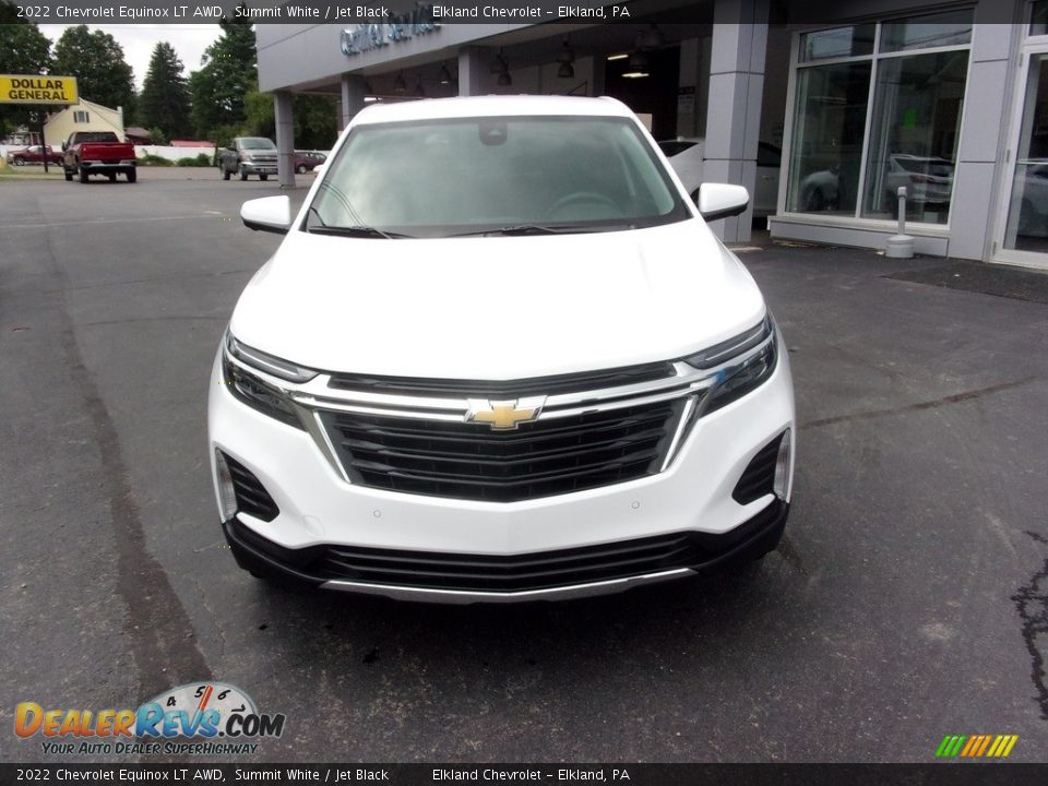 2022 Chevrolet Equinox LT AWD Summit White / Jet Black Photo #8