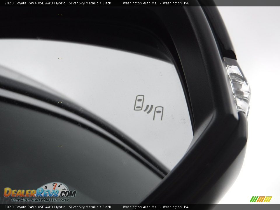 2020 Toyota RAV4 XSE AWD Hybrid Silver Sky Metallic / Black Photo #8