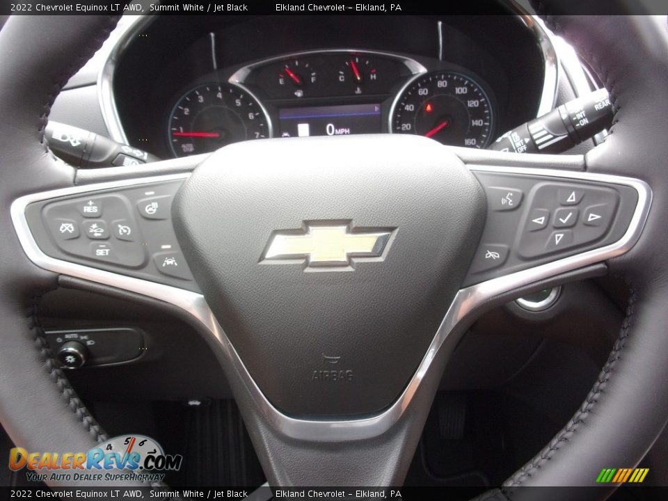 2022 Chevrolet Equinox LT AWD Summit White / Jet Black Photo #23