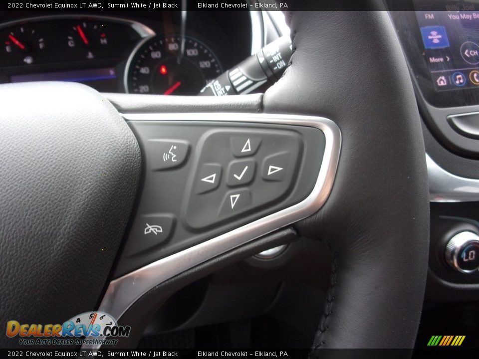 2022 Chevrolet Equinox LT AWD Summit White / Jet Black Photo #24