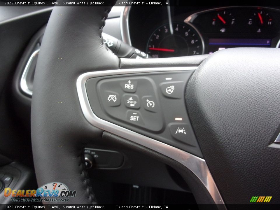 2022 Chevrolet Equinox LT AWD Summit White / Jet Black Photo #25